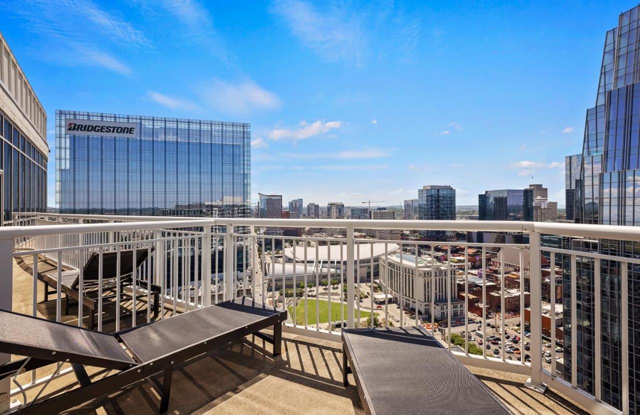 Placemakr Premier Sobro แนชวิลล์ ภายนอก รูปภาพ View from the rooftop of the building